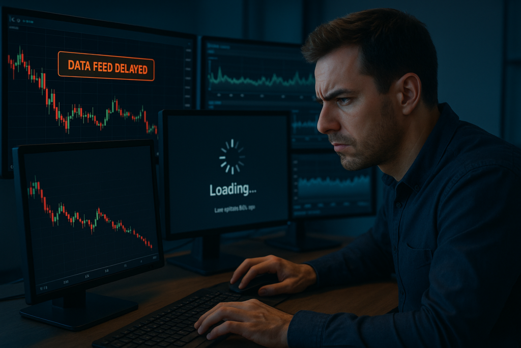 Delays in Data Feeds and Price Updates