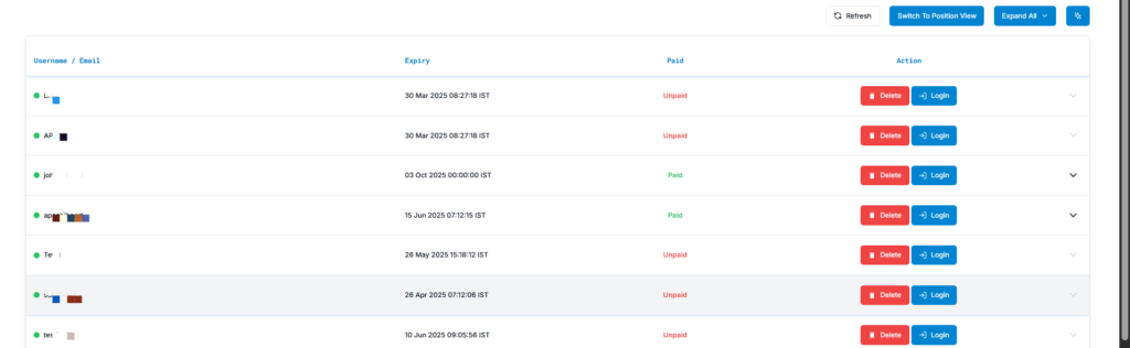 PickMyTrade account management dashboard showing multiple prop firm accounts